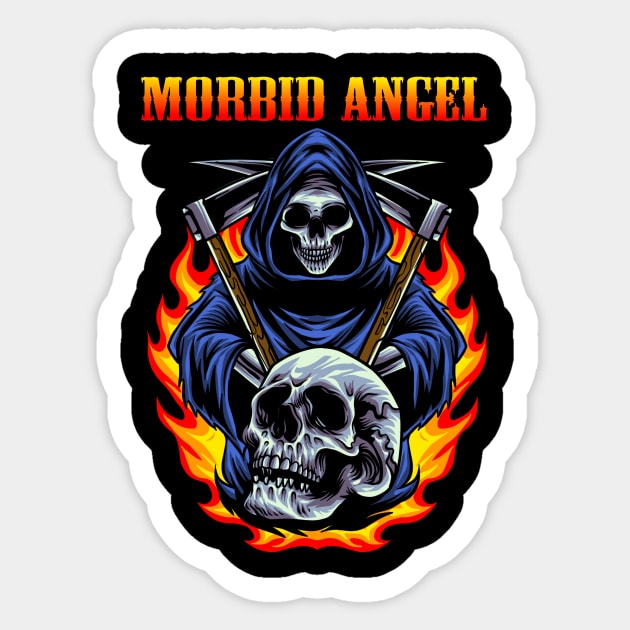 MORBID ANGEL BAND Sticker by Bronze Archer